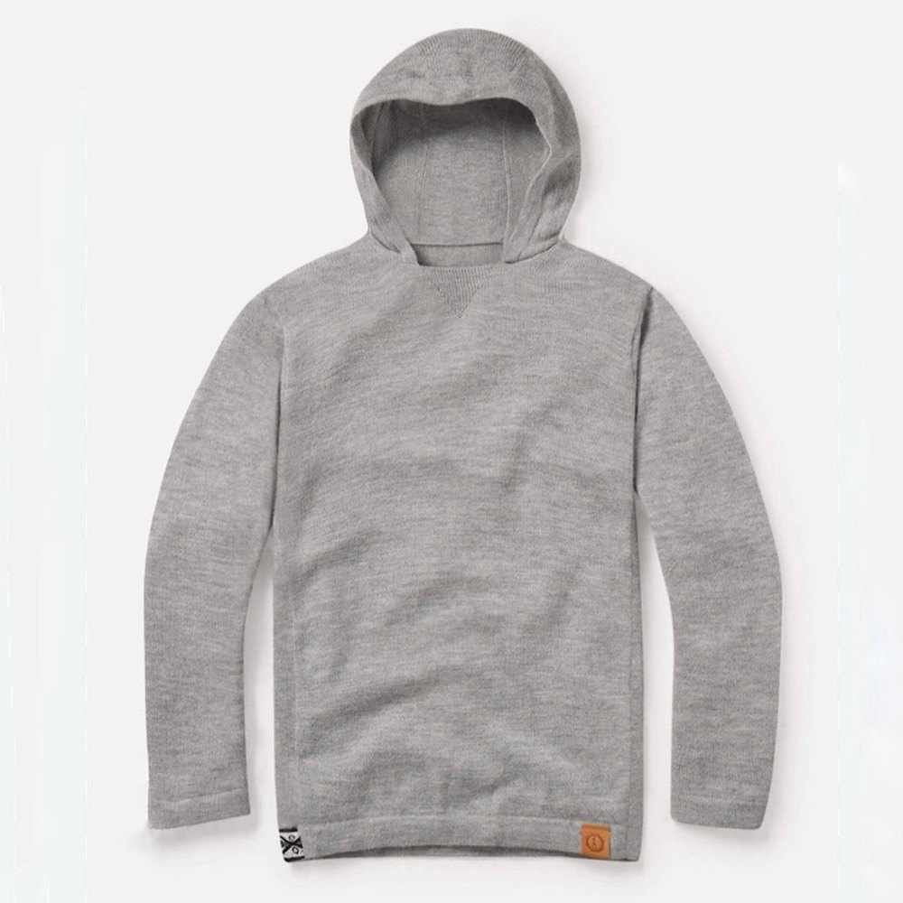 Women’s Heather Gray Hooded Sweater
